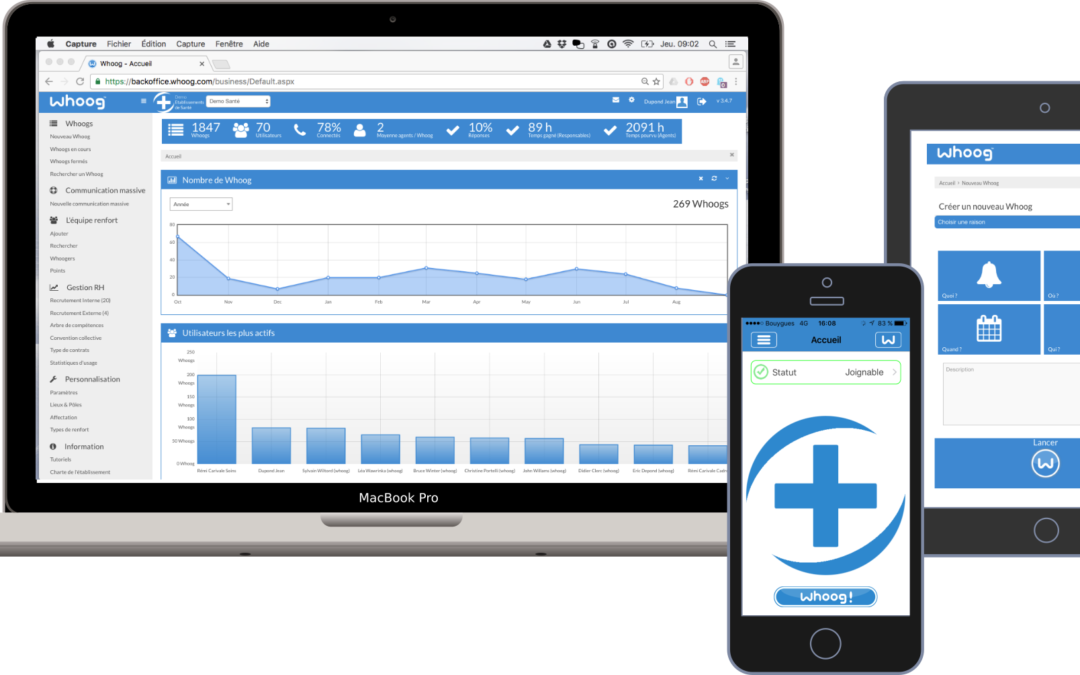 Whoog améliore son interopérabilité avec les logiciels de gestion du temps de travail