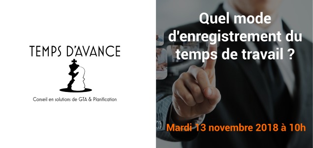 Webinar – Quels modes d’enregistrement du temps de travail