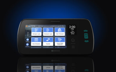Kronos dévoile la badgeuse du futur: Kronos InTouch DX
