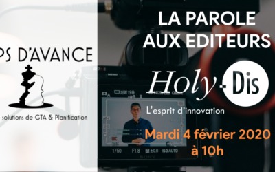 La parole aux éditeurs : Holy-Dis