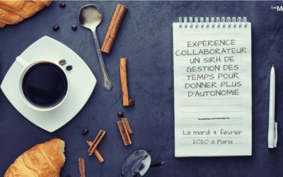 Matinale RH – Expérience collaborateur : Des solutions de gestion des temps pour plus d’autonomie !