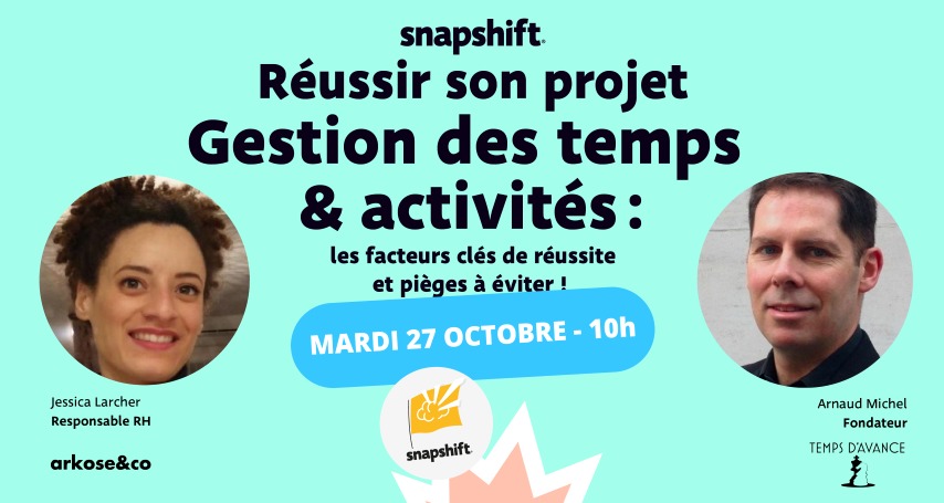 snapshift-temps d'avance