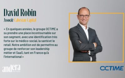 Octime conserve la confiance de son investisseur Andera Partner
