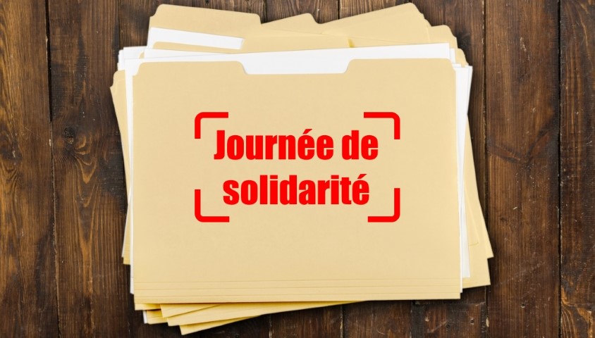 Cadre législatif de la journée de solidarité