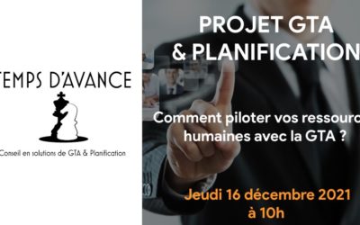 Comment piloter vos ressources humaines avec la GTA ?