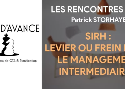 SIRH : levier ou frein pour le management intermédiaire ?