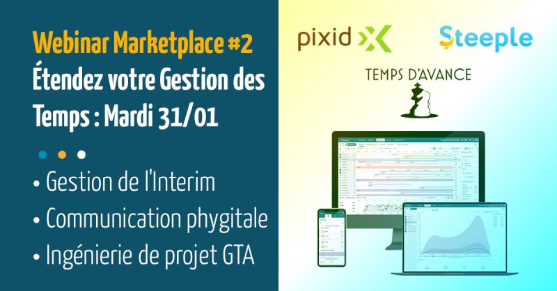 Webinar Holy-Dis & Temps d’Avance : Etendez votre gestion des temps