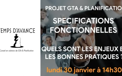 Webinar – Spécifications fonctionnelles : Quels sont les enjeux et bonnes pratiques ?