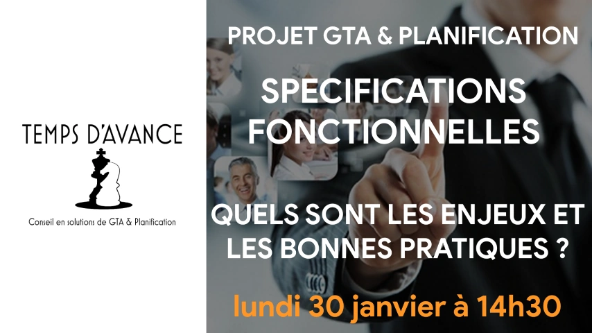 Webinar – Spécifications fonctionnelles : Quels sont les enjeux et bonnes pratiques ?