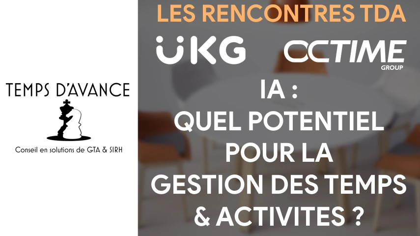 Webinar IA : Quel potentiel pour la Gestion des Temps & Activités ?